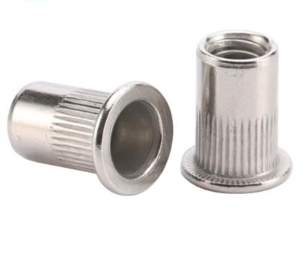 Square Body Rivet Nut Rivet nut thread knurled body - Firm Metal
