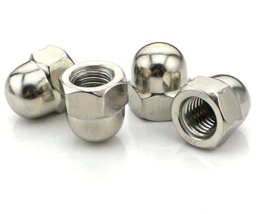 SS304 ss316 hex domed cap nut din1587