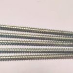 Concrete screw torx pozi 6 nibs white zinc hi-lo thread